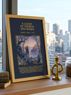 A Court Of Thorns And Roses Minimalist Book Poster by Sarah J. Maas – image 3