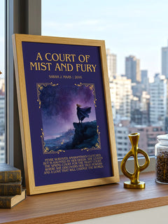 A Court Of Mist And Fury Minimalist Book Poster by Sarah J. Maas – image 3