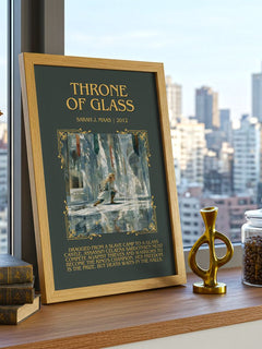 Throne Of Glass Minimalist Book Poster by Sarah J. Maas – image 3