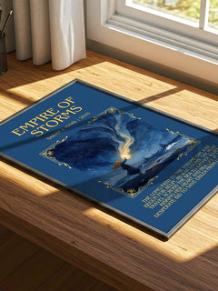 Empire Of Storms Minimalist Book Poster by Sarah J. Maas – image 4
