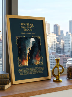 House Of Earth And Blood Minimalist Book Poster by Sarah J. Maas – image 3