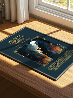 House Of Earth And Blood Minimalist Book Poster by Sarah J. Maas – image 4
