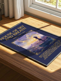 House Of Sky And Breath Minimalist Book Poster by Sarah J. Maas – image 4