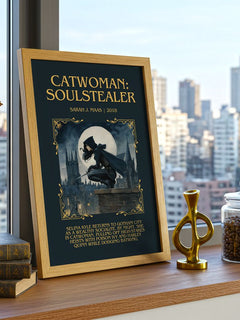 Catwoman: Soulstealer Minimalist Book Poster by Sarah J. Maas – image 3