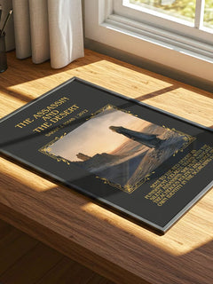 The Assassin And The Desert Minimalist Book Poster by Sarah J. Maas – image 4