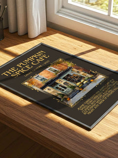 The Pumpkin Spice Café Minimalist Book Poster by Laurie Gilmore – image 4