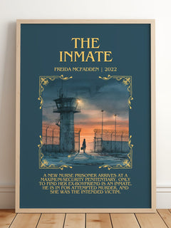 The Inmate Minimalist Book Poster by Freida McFadden – image 2