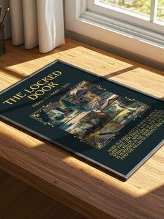The Locked Door Minimalist Book Poster by Freida McFadden – image 4