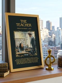 The Teacher Minimalist Book Poster by Freida McFadden – image 3
