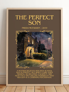 The Perfect Son Minimalist Book Poster by Freida McFadden – image 2