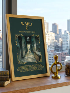 Ward D Minimalist Book Poster by Freida McFadden – image 3