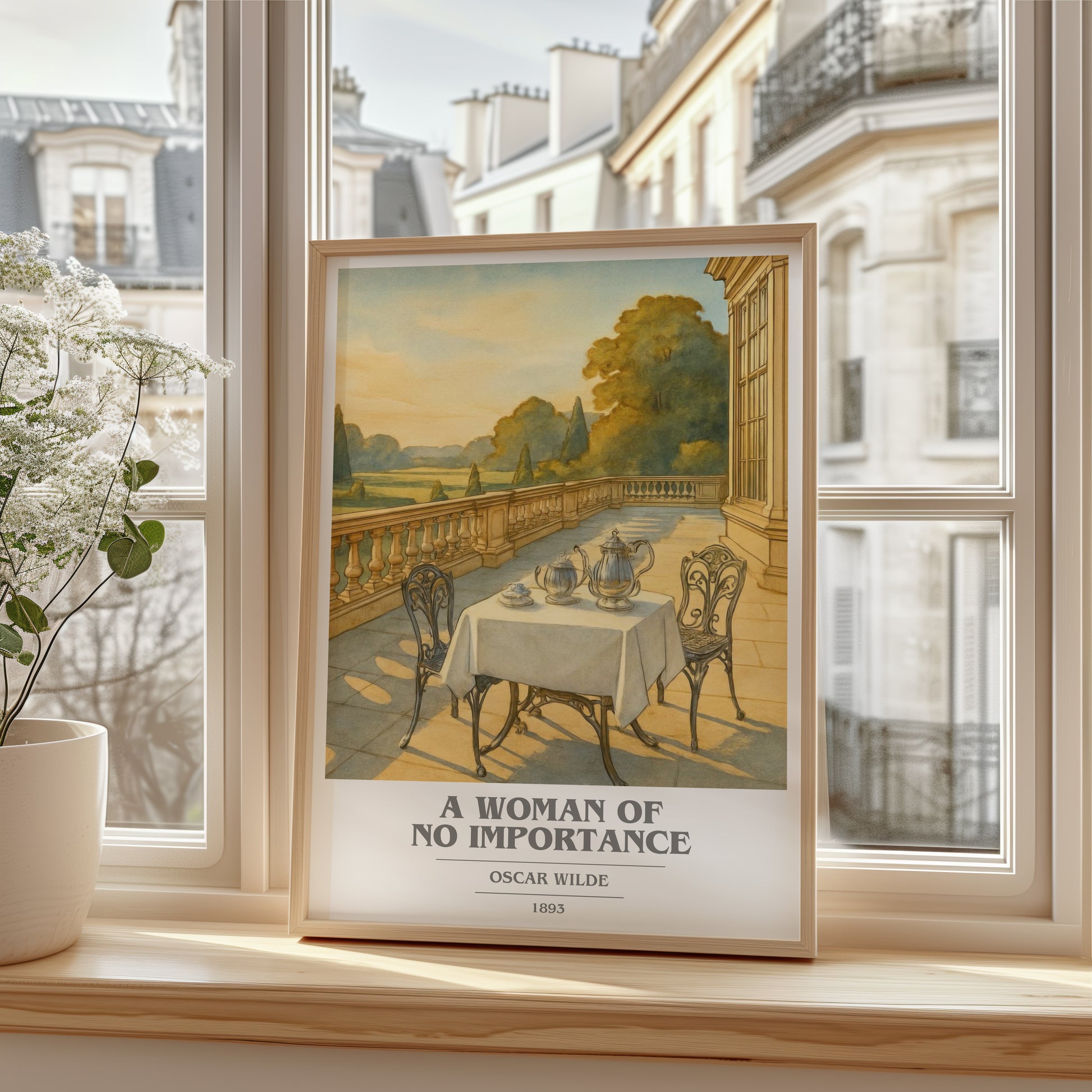 A Woman Of No Importance book cover poster colour and style options – Oscar Wilde book art