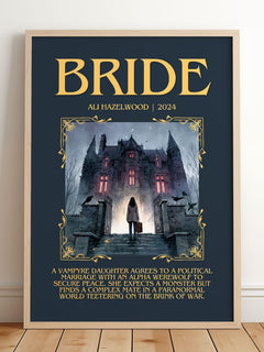 Bride Minimalist Book Poster by Ali Hazelwood – image 2