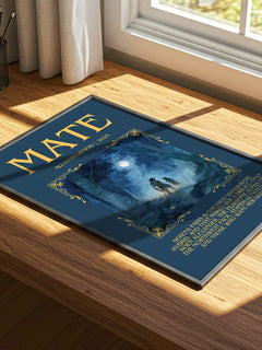 Mate Minimalist Book Poster by Ali Hazelwood – image 4