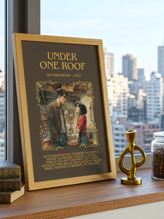 Under One Roof Minimalist Book Poster by Ali Hazelwood – image 3
