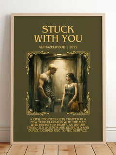 Stuck With You Minimalist Book Poster by Ali Hazelwood – image 2