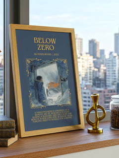 Below Zero Minimalist Book Poster by Ali Hazelwood – image 3