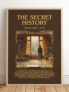 The Secret History Minimalist Book Poster by Donna Tartt – image 2