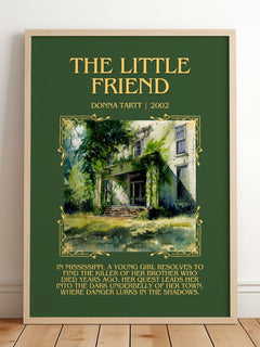 The Little Friend Minimalist Book Poster by Donna Tartt – image 2