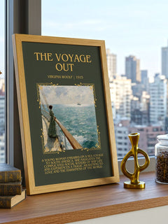 The Voyage Out Minimalist Book Poster by Virginia Woolf – image 3