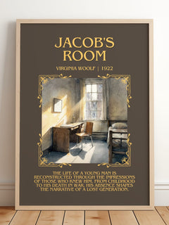 Jacob'S Room Minimalist Book Poster by Virginia Woolf – image 2