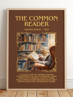 The Common Reader Minimalist Book Poster by Virginia Woolf – image 2