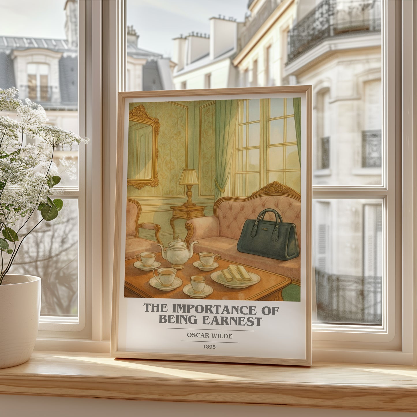 The Importance Of Being Earnest book cover poster colour and style options – Oscar Wilde book art