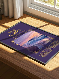 The Waves Minimalist Book Poster by Virginia Woolf – image 4