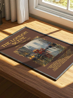 The London Scene Minimalist Book Poster by Virginia Woolf – image 4
