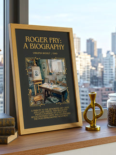 Roger Fry: A Biography Minimalist Book Poster by Virginia Woolf – image 3