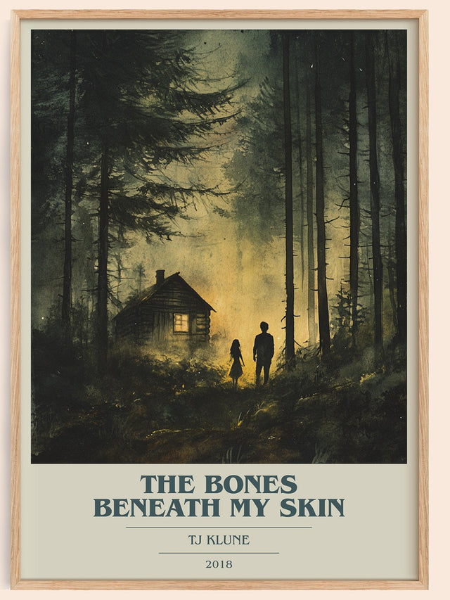 The Bones Beneath My Skin Book Cover Poster by Tj Klune