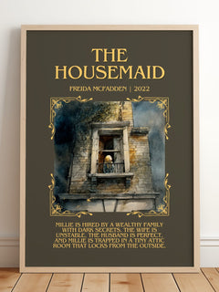 The Housemaid Minimalist Book Poster by Freida McFadden – image 2