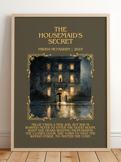 The Housemaid'S Secret Minimalist Book Poster by Freida McFadden – image 2