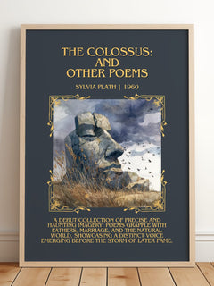 The Colossus: And Other Poems Minimalist Book Poster by Sylvia Plath – image 2