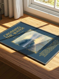 Crossing The Water Minimalist Book Poster by Sylvia Plath – image 4