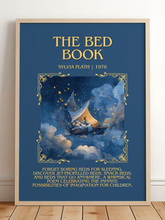 The Bed Book Minimalist Book Poster by Sylvia Plath – image 2