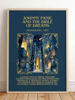 Johnny Panic And The Bible Of Dreams Minimalist Book Poster – S. Plath – image 2
