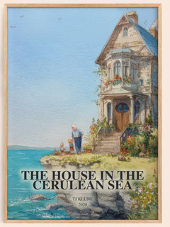 House In The Cerulean Sea Book Watercolour Illustration by Tj Klune