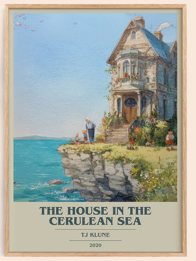 The House in the Cerulean Sea Book Cover Poster by TJ Klune