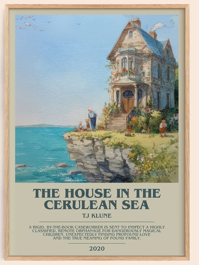 The House in the Cerulean Sea Bookish Wall Art by TJ Klune