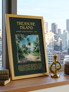 Treasure Island Minimalist Book Poster by Robert Louis Stevenson – image 3