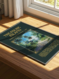 Treasure Island Minimalist Book Poster by Robert Louis Stevenson – image 4