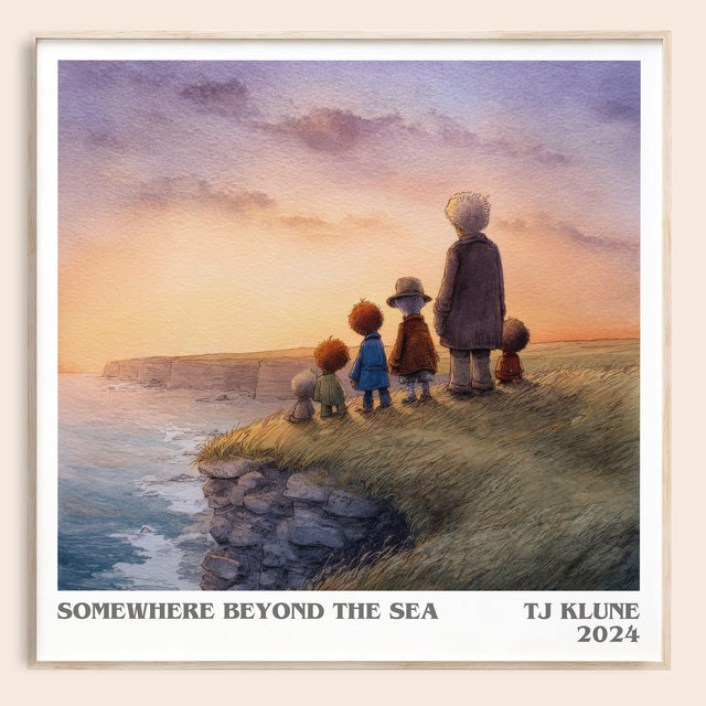 Somewhere Beyond the Sea Literary Art Print by TJ Klune