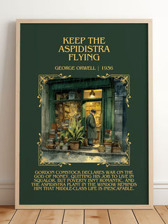 Keep The Aspidistra Flying Minimalist Book Poster by George Orwell – image 2