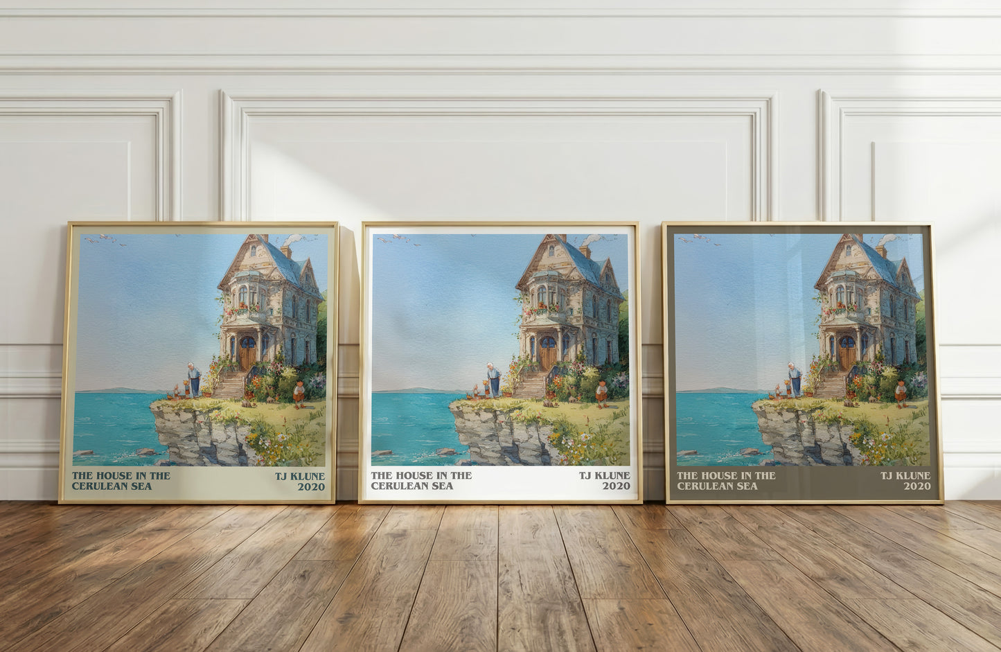 The House in the Cerulean Sea literary art print colour and style options – TJ Klune book art