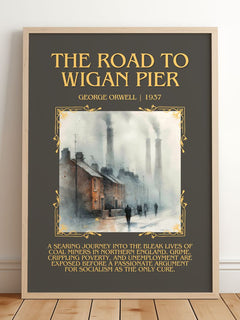 The Road To Wigan Pier Minimalist Book Poster by George Orwell – image 2