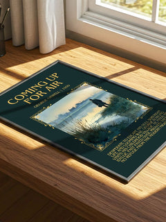 Coming Up For Air Minimalist Book Poster by George Orwell – image 4