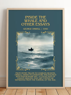 Inside The Whale And Other Essays Minimalist Book Poster by G. Orwell – image 2