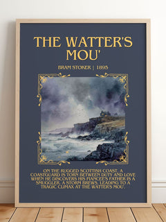 The Watter'S Mou' Minimalist Book Poster by Bram Stoker – image 2