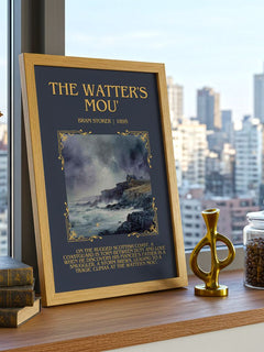 The Watter'S Mou' Minimalist Book Poster by Bram Stoker – image 3